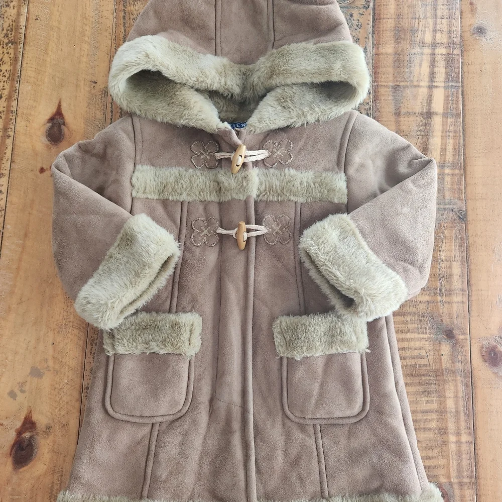 🦉CLÉMENT coat for little girls - Picture 4 of 10